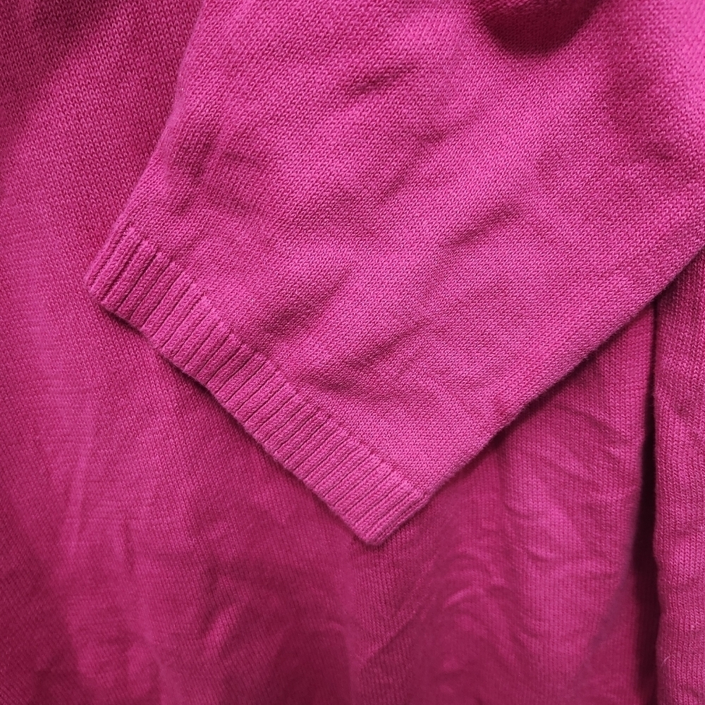 Catherine women's V neck sweater size 22/24W pink long sleeve new with t… - Picture 4 of 5